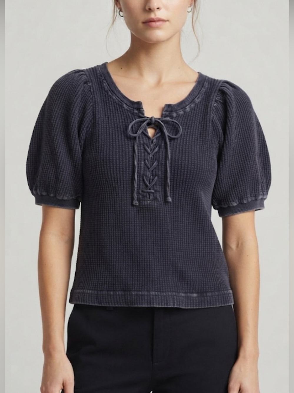 NWT Free People One Hayden Thermal Top Size S